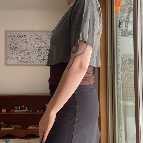 Gaia Conceptions Ritual Simplicity Crop Top - Picture 3 of 5